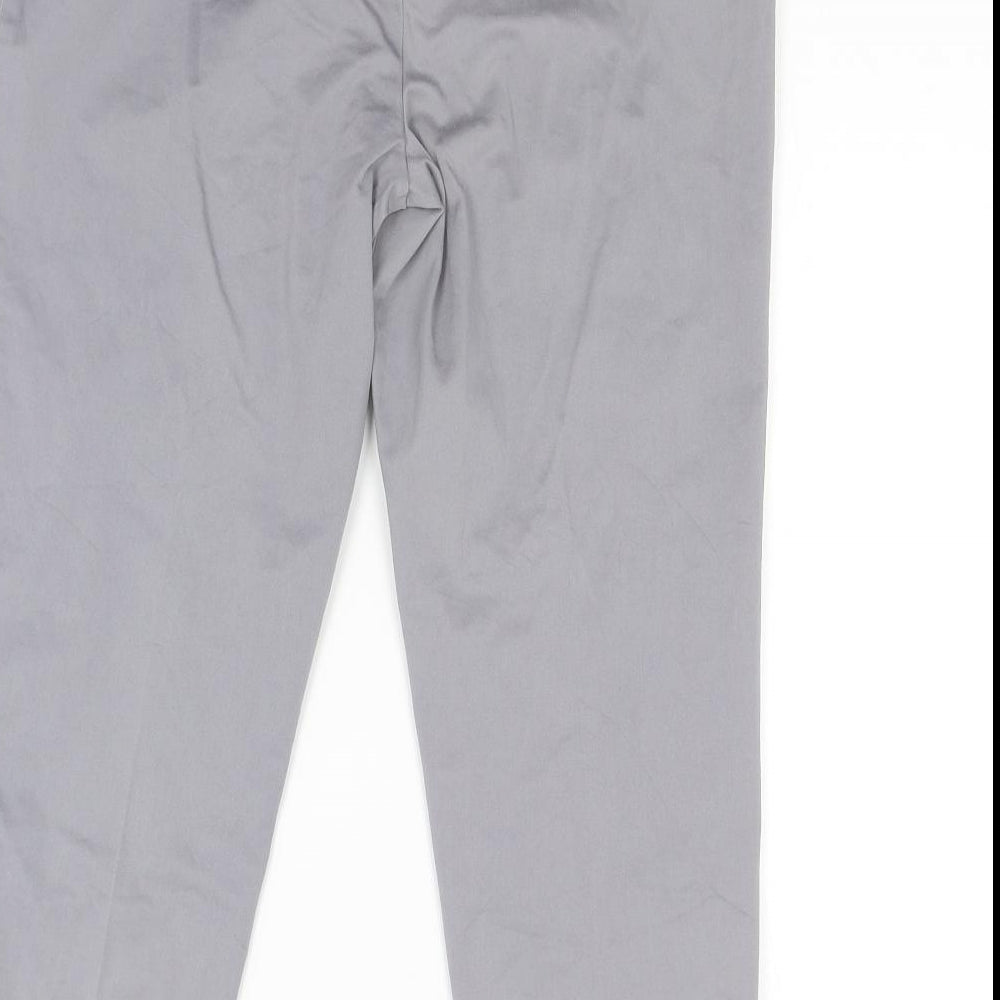 Marks and Spencer Womens Grey   Capri Trousers Size 12 L23 in