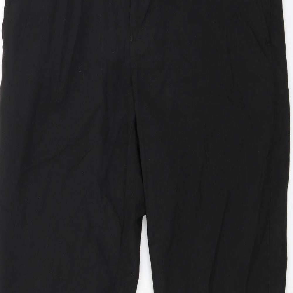 NEXT Mens Black   Trousers  Size 30 L28 in