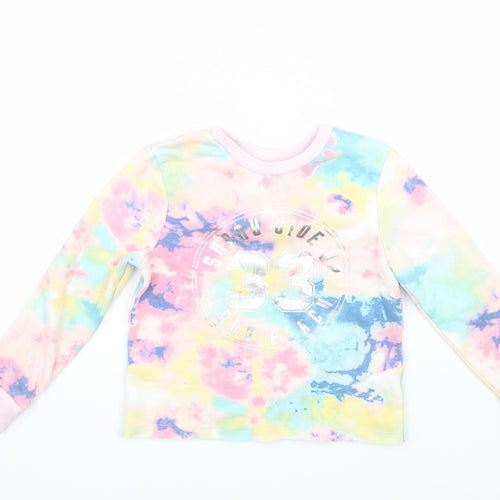 Primark Girls Multicoloured   Pullover Sweatshirt Size 5-6 Years