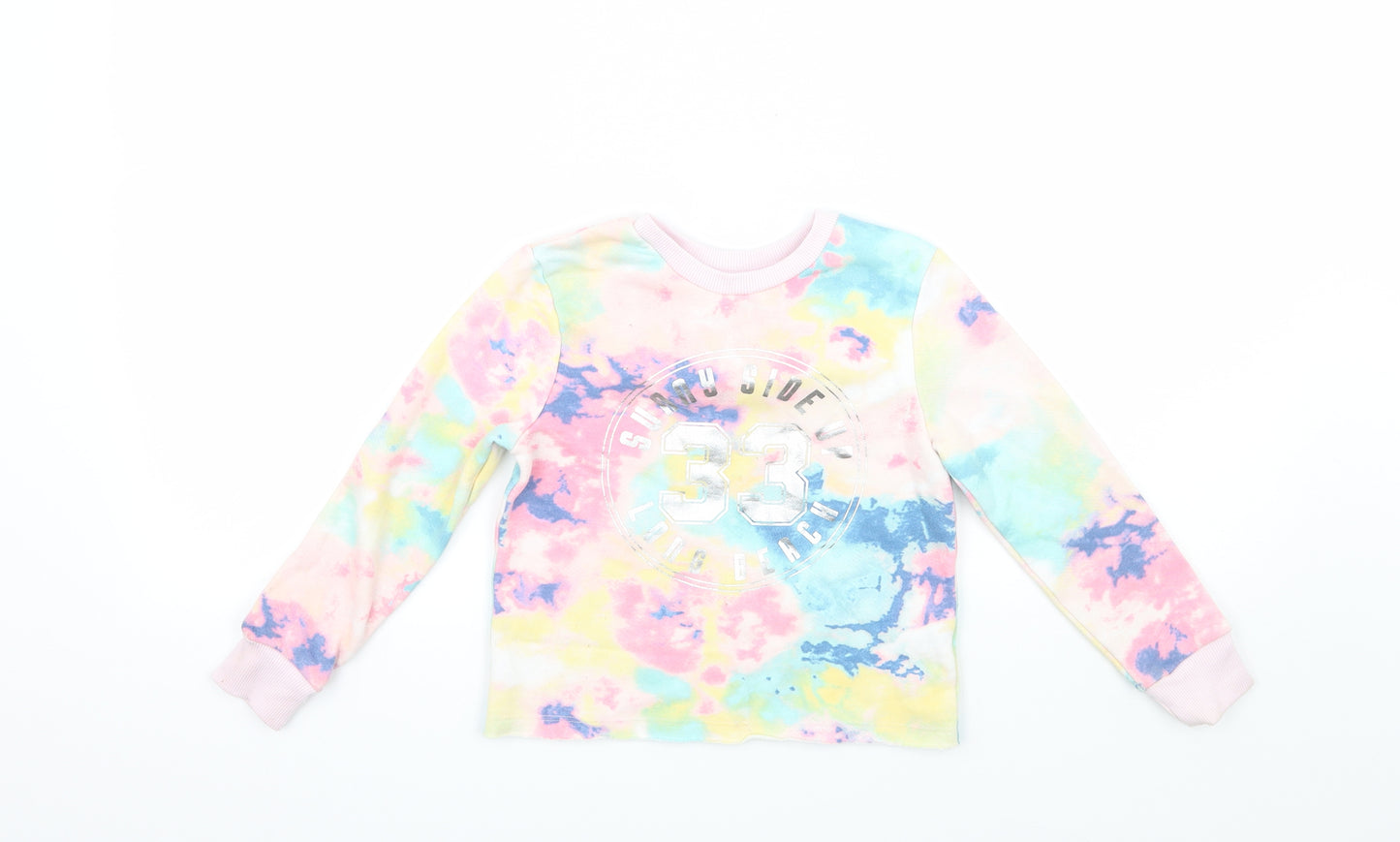 Primark Girls Multicoloured   Pullover Sweatshirt Size 5-6 Years