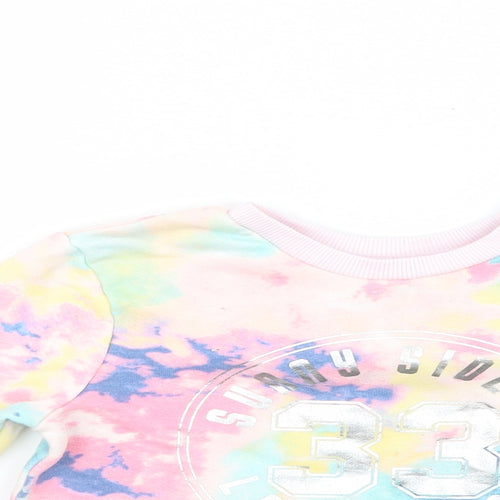 Primark Girls Multicoloured   Pullover Sweatshirt Size 5-6 Years