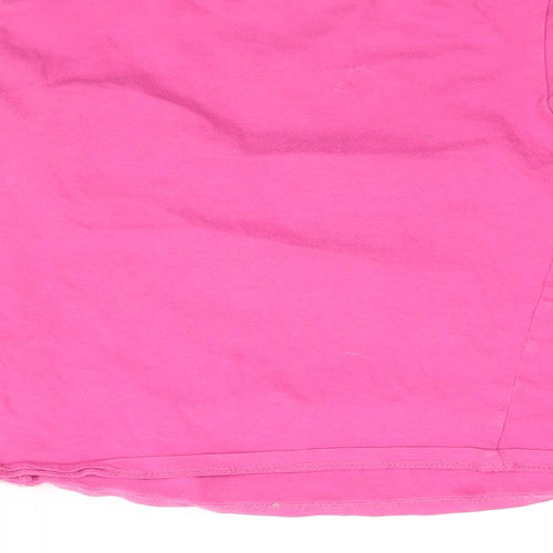 Pep&co Girls Pink   Basic T-Shirt Size 6-7 Years  - Floss like a boss