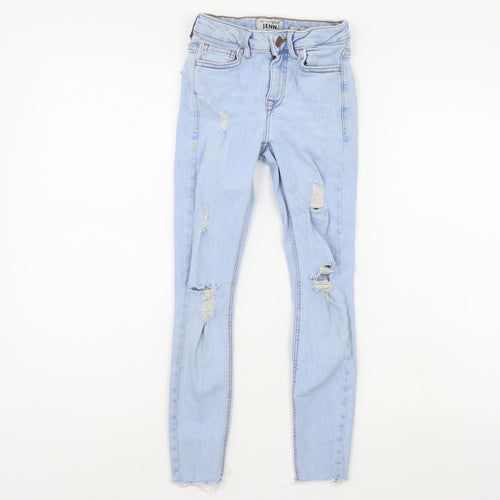 New Look Girls Blue   Skinny Jeans Size 9 Years