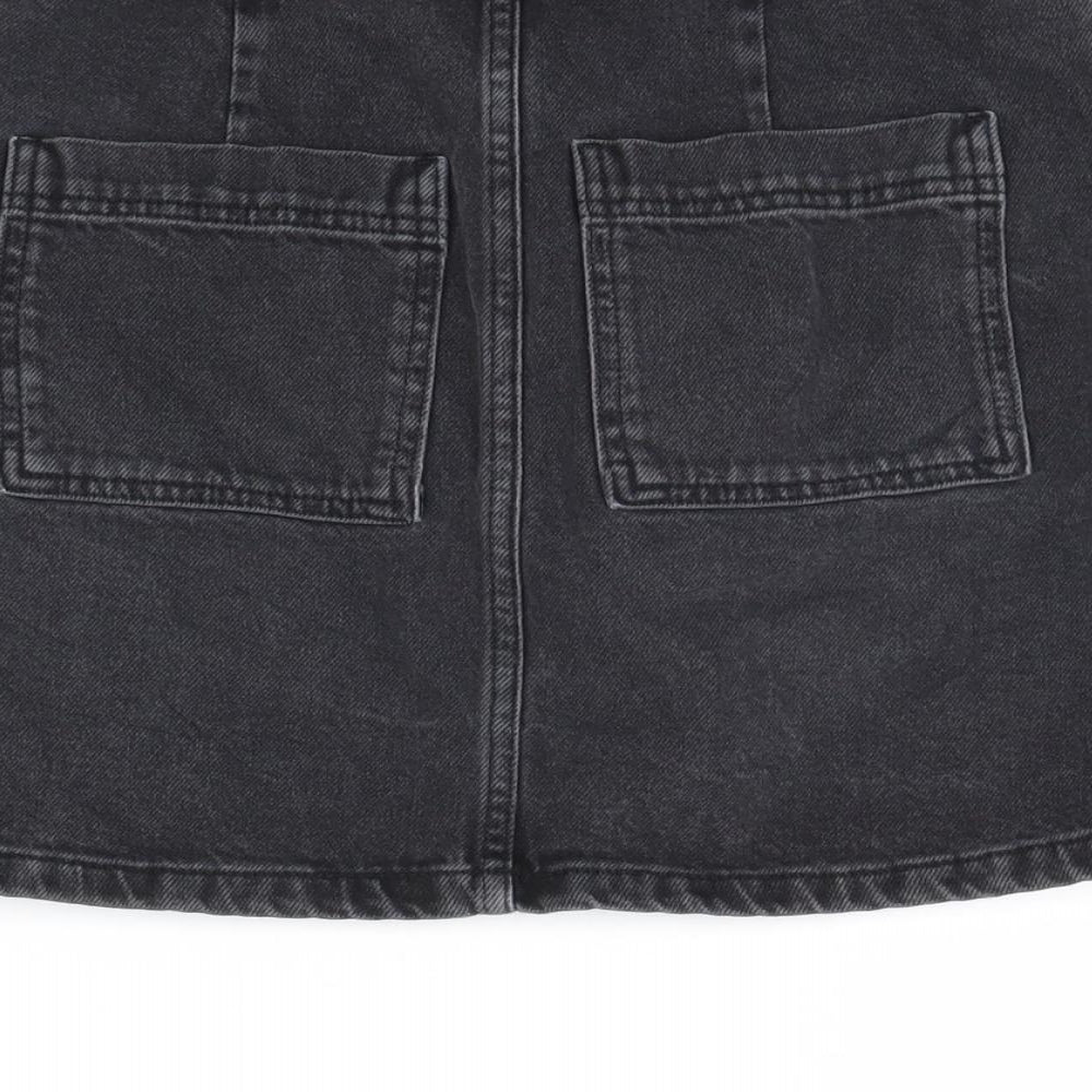 Topshop Womens Black   Mini Skirt Size 8