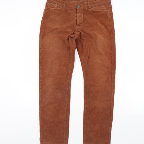 The Kooples Mens Brown  Corduroy Trousers  Size 32 in L30 in