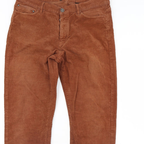 The Kooples Mens Brown  Corduroy Trousers  Size 32 in L30 in