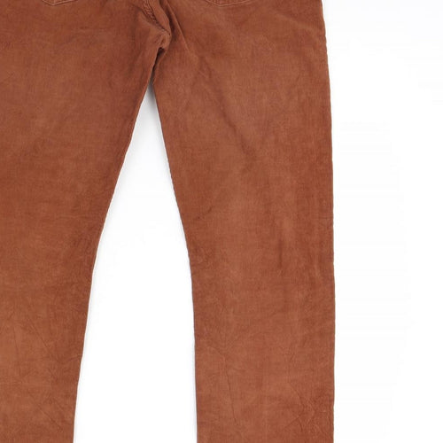 The Kooples Mens Brown  Corduroy Trousers  Size 32 in L30 in