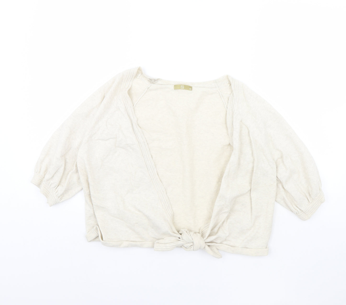 TU Womens Ivory   Jacket  Size 18
