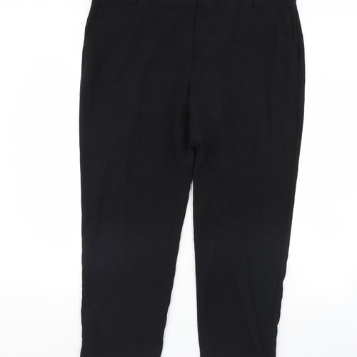 m&s Womens Black   Trousers  Size 20 L27 in
