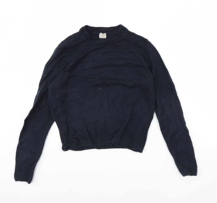 H&M Womens Blue   Pullover Jumper Size M