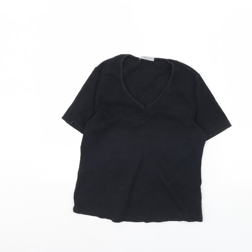 m&s Womens Black   Pullover Jumper Size 14