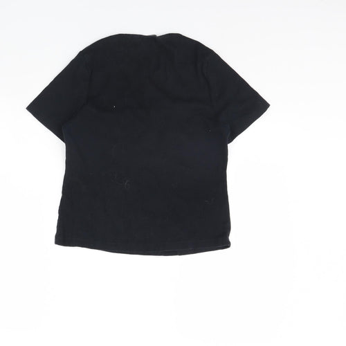 m&s Womens Black   Pullover Jumper Size 14