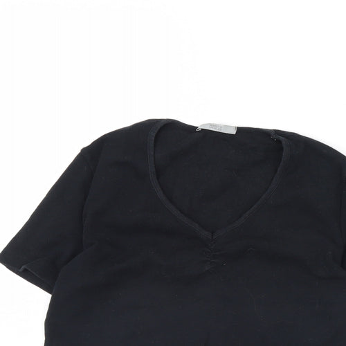 m&s Womens Black   Pullover Jumper Size 14