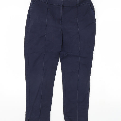 Warehouse Womens Blue   Trousers  Size 12 L28 in