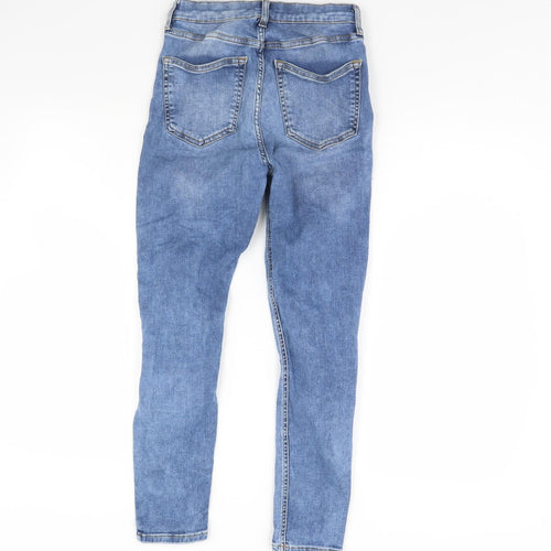 Topshop Womens Blue   Skinny Jeans Size 26 in L30 in