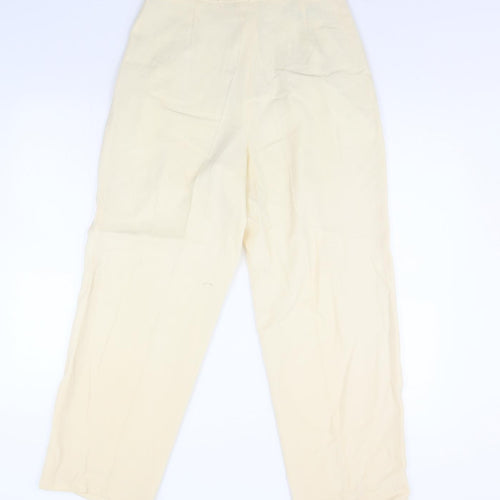 Igi & Igi Womens Ivory   Dress Pants Trousers Size 30 in L30 in