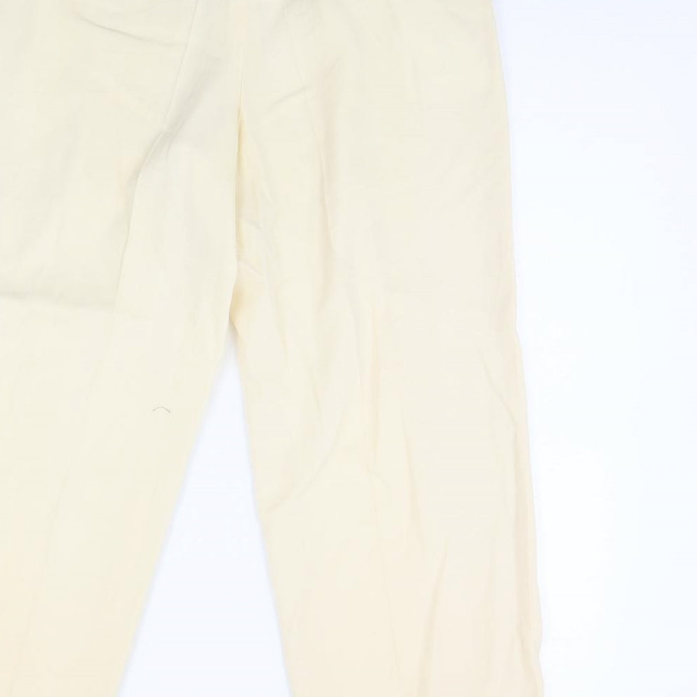 Igi & Igi Womens Ivory   Dress Pants Trousers Size 30 in L30 in