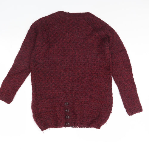 New Look Womens Purple   Pullover Jumper Size S
