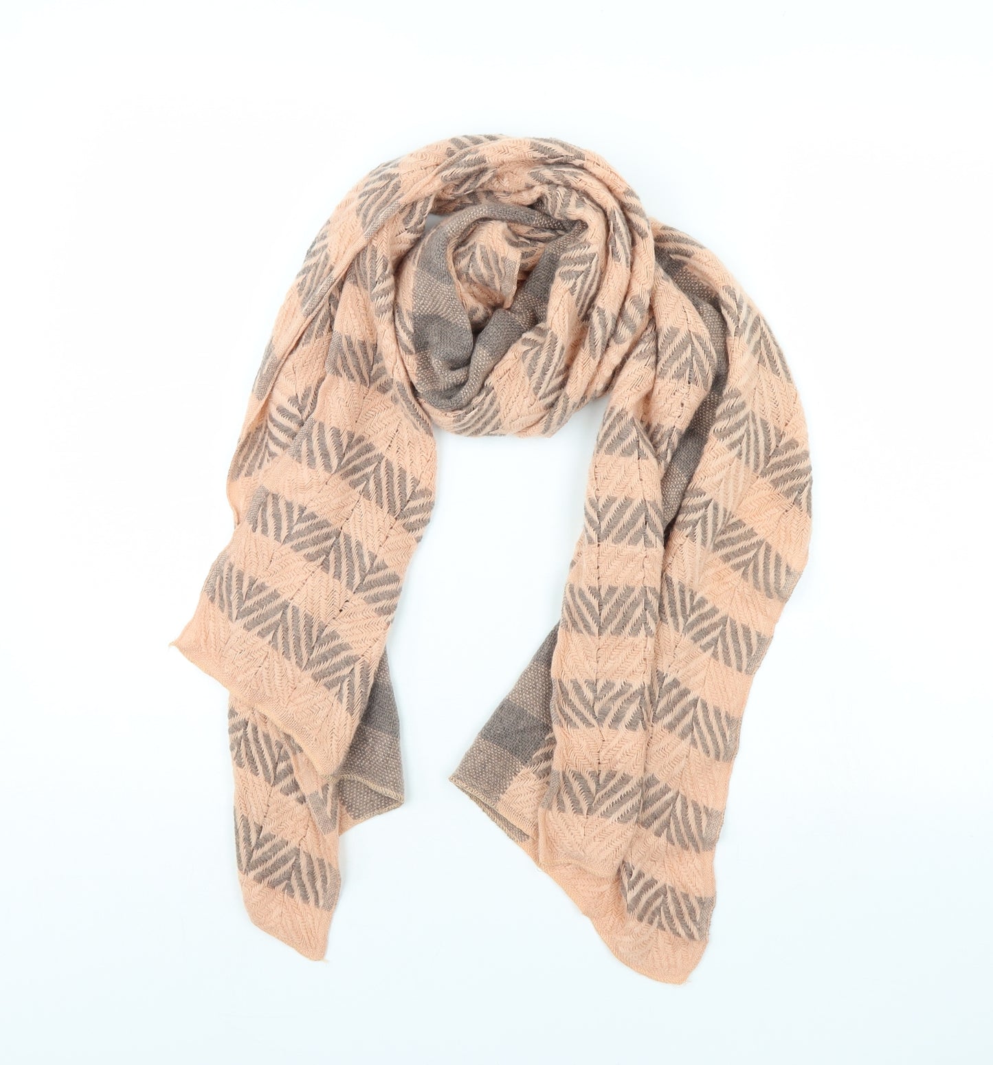 Preworn Womens Orange    Scarf