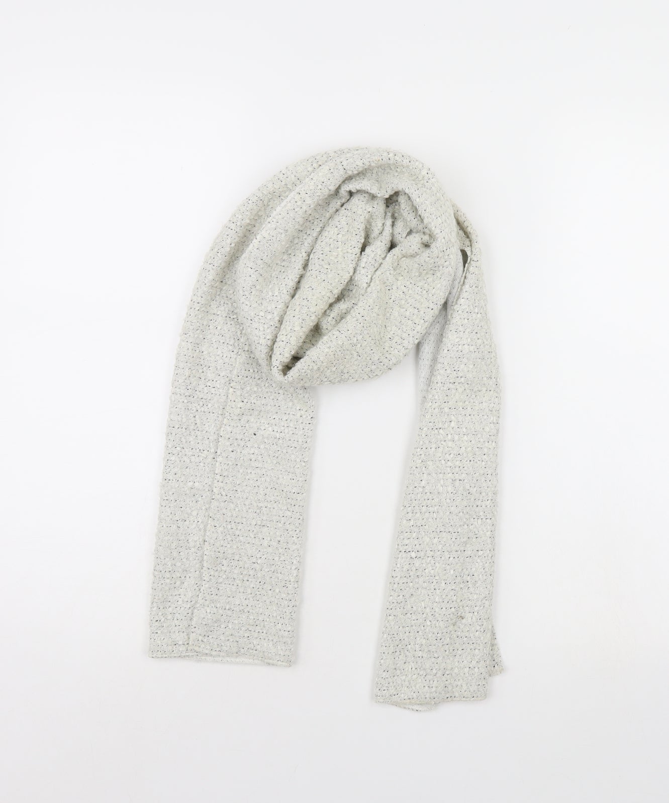 Preworn Womens White    Scarf