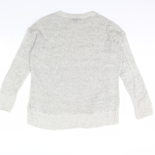 New Look Womens Grey   Pullover Jumper Size M