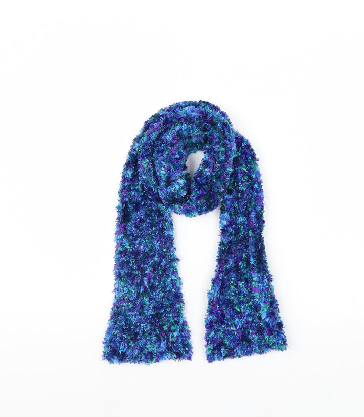 Preworn Womens Blue Scarf