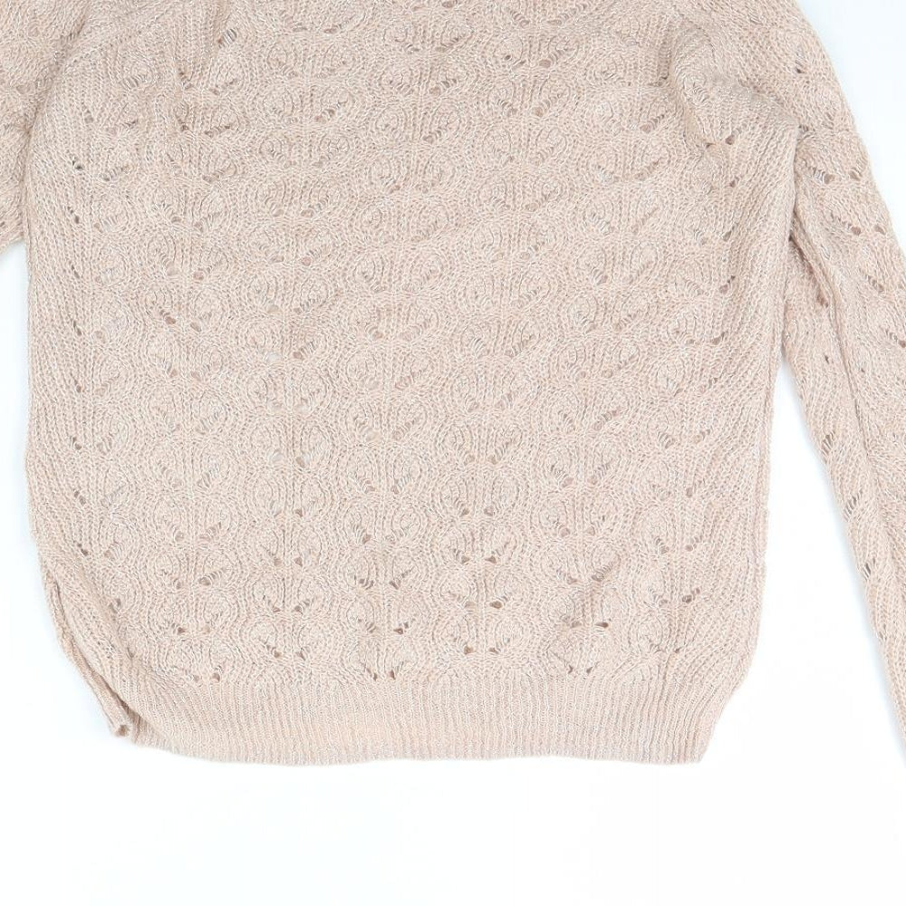 Amisu Womens Pink   Pullover Jumper Size XS
