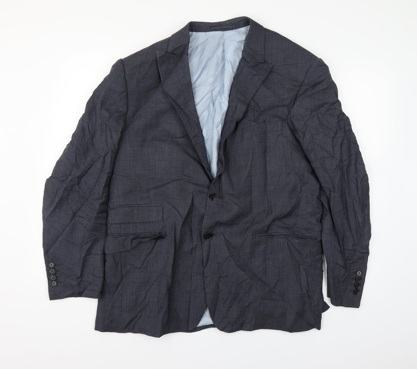 Moss Bros Mens Blue    Blazer