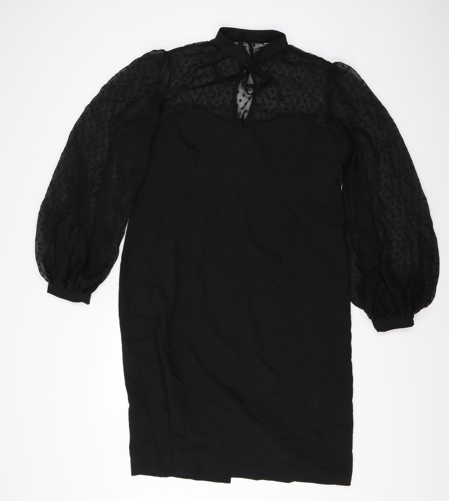 Debenhams Womens Black   A-Line  Size 18