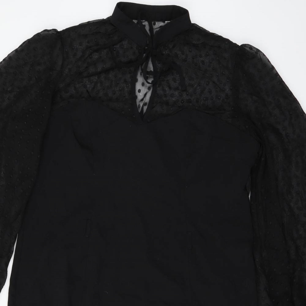 Debenhams Womens Black   A-Line  Size 18