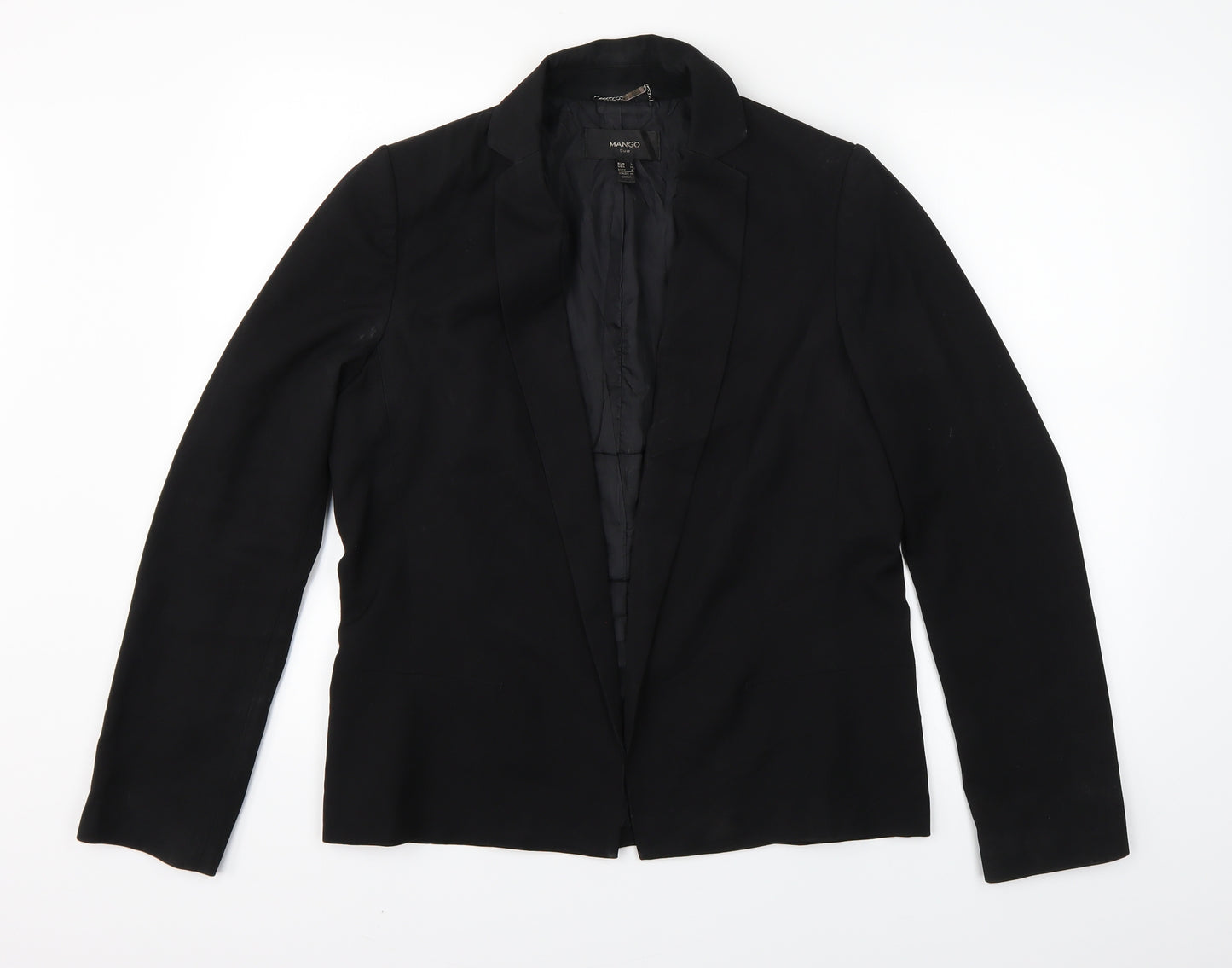 Mango Womens Black   Jacket Blazer Size L