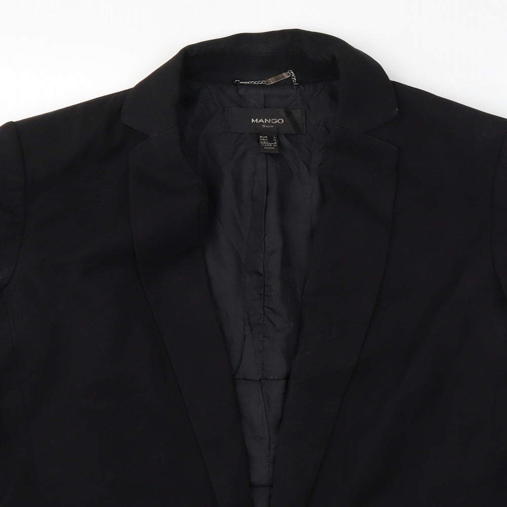 Mango Womens Black   Jacket Blazer Size L