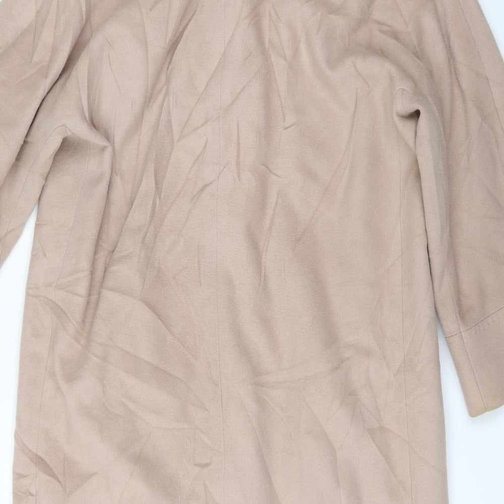Jacques Vert Womens Pink   Overcoat Coat Size 12