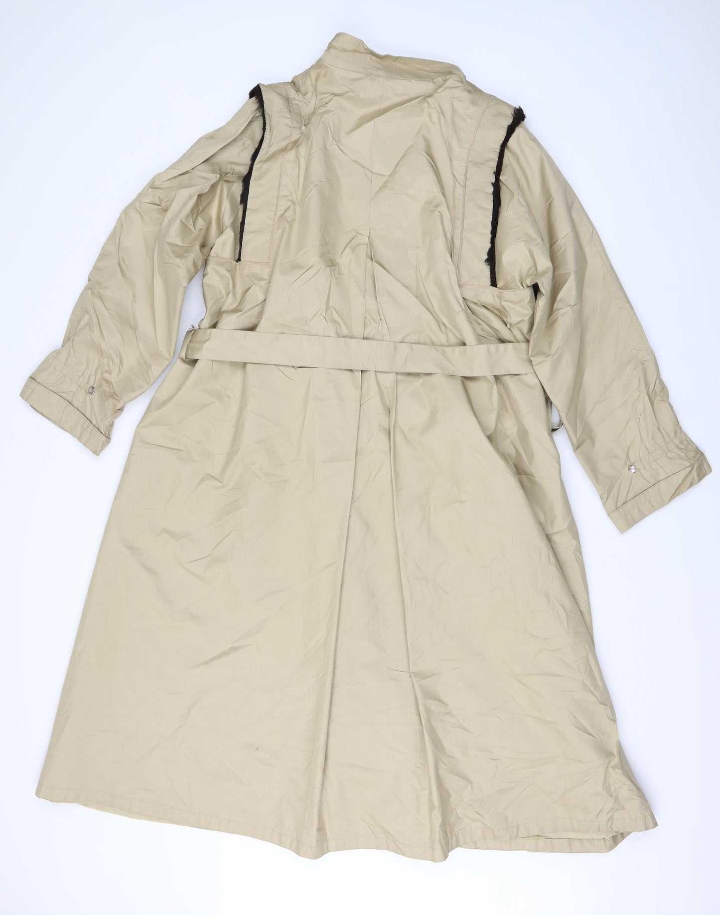 Preworn Mens Beige   Trench Coat Coat Size 44
