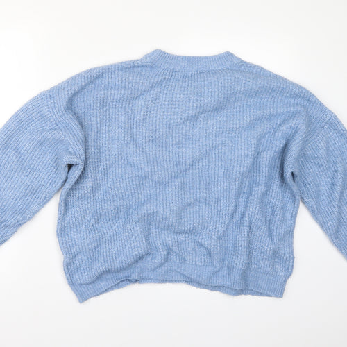 Primark Womens Blue   Pullover Jumper Size M