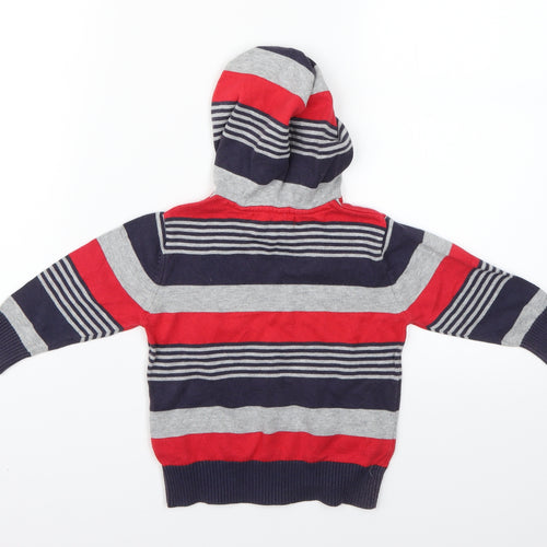 George Baby Blue Striped  Pullover Jumper Size 12-18 Months