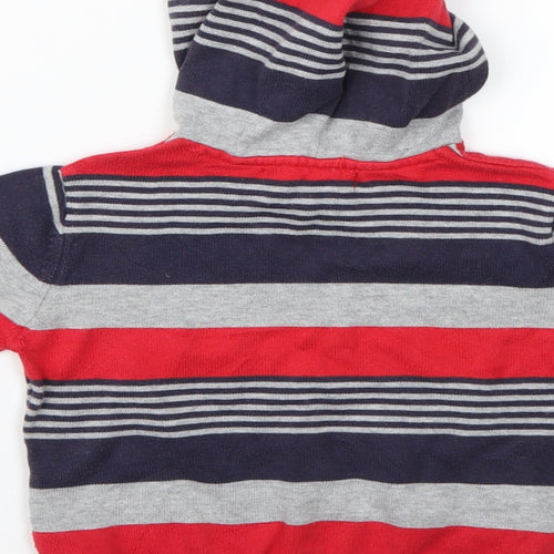 George Baby Blue Striped  Pullover Jumper Size 12-18 Months
