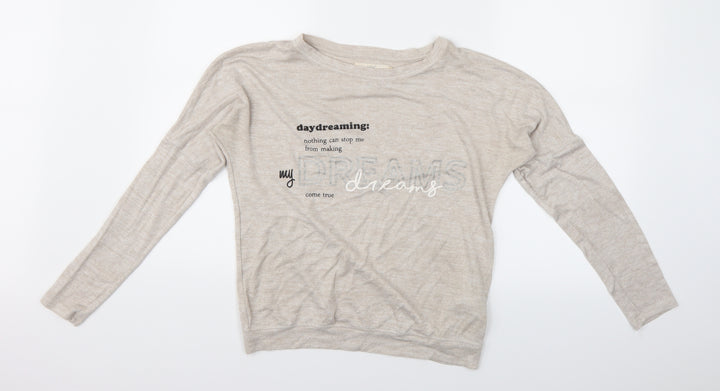 Logg Girls Beige   Top Pyjama Set Size 13-14 Years