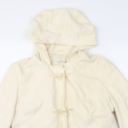 Marks and Spencer Womens Ivory   Overcoat Coat Size 12