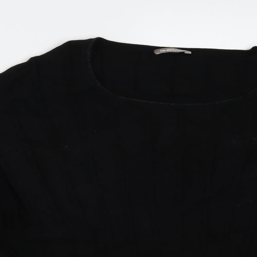 Gelco Womens Black   Basic Blouse Size 12