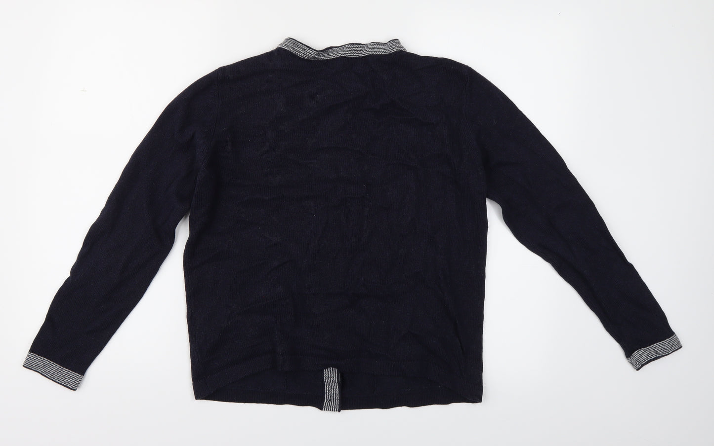 Marks and Spencer Womens Blue   Cardigan Jumper Size 14