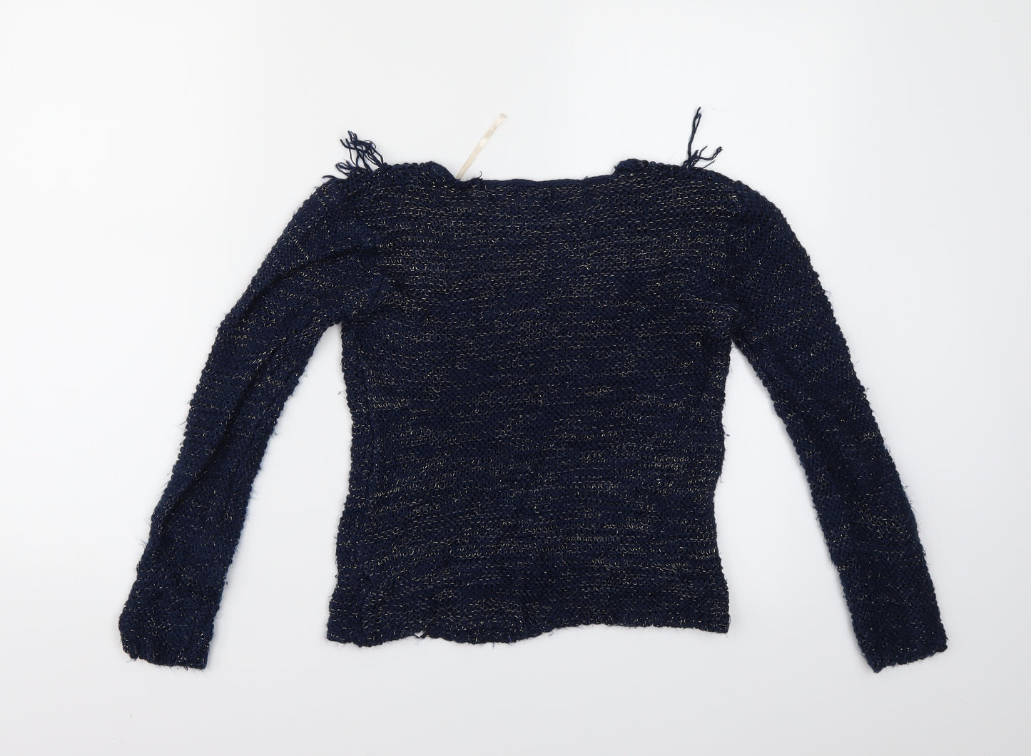 Pumpkin Patch Womens Blue   Basic Blouse Size 10