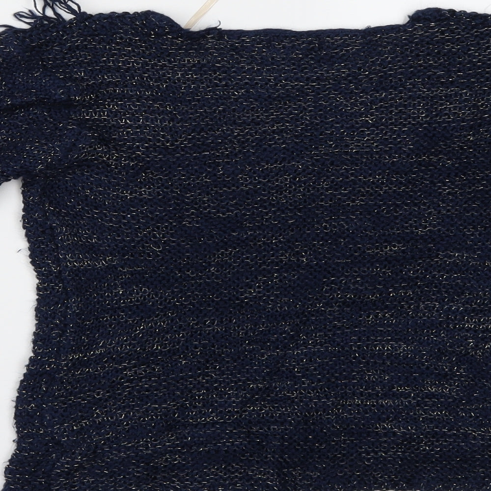 Pumpkin Patch Womens Blue   Basic Blouse Size 10
