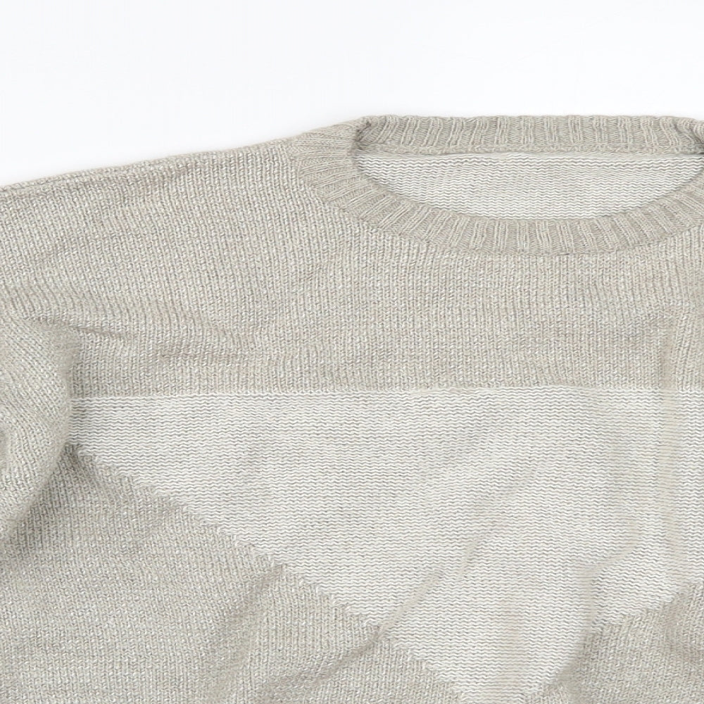 Preworn Womens Beige   Pullover Jumper Size 18