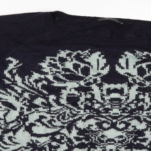 Dorothy Perkins Womens Blue   Pullover Jumper Size 12