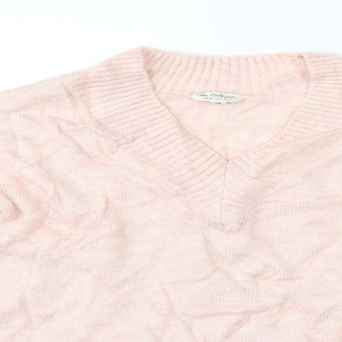 Miss Selfridge Womens Pink   Pullover Jumper Size 6