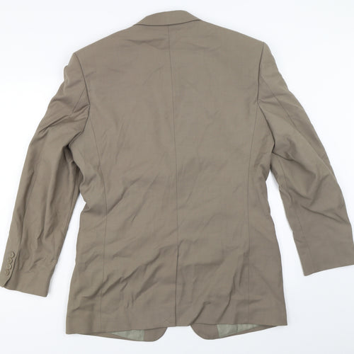 BHS Mens Green   Jacket Blazer Size 38