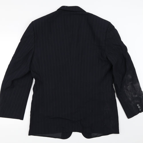 St Micahel Mens Black   Jacket Blazer Size 42