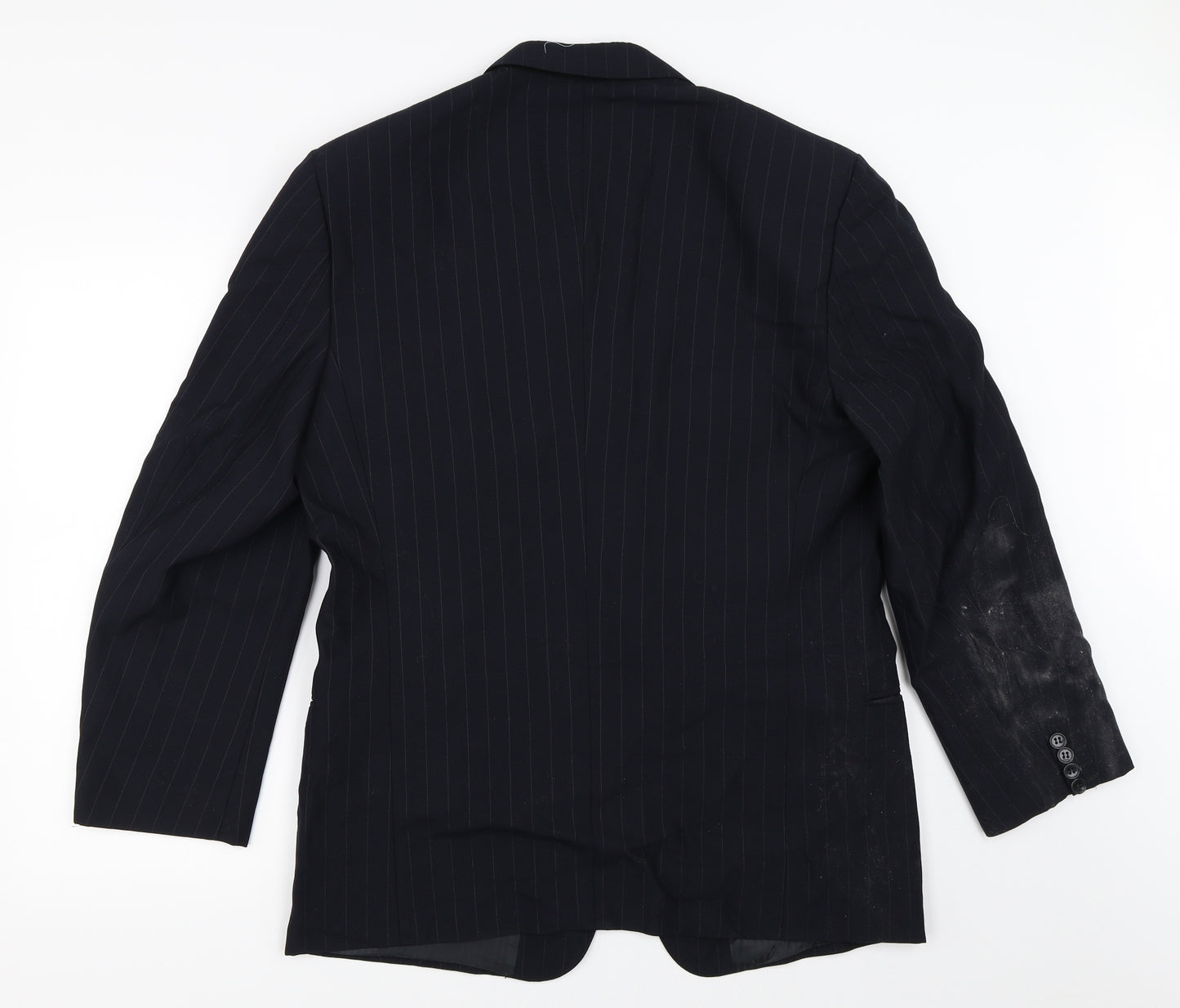 St Micahel Mens Black   Jacket Blazer Size 42