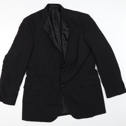 Marks and Spencer Mens Black   Jacket Blazer Size 42